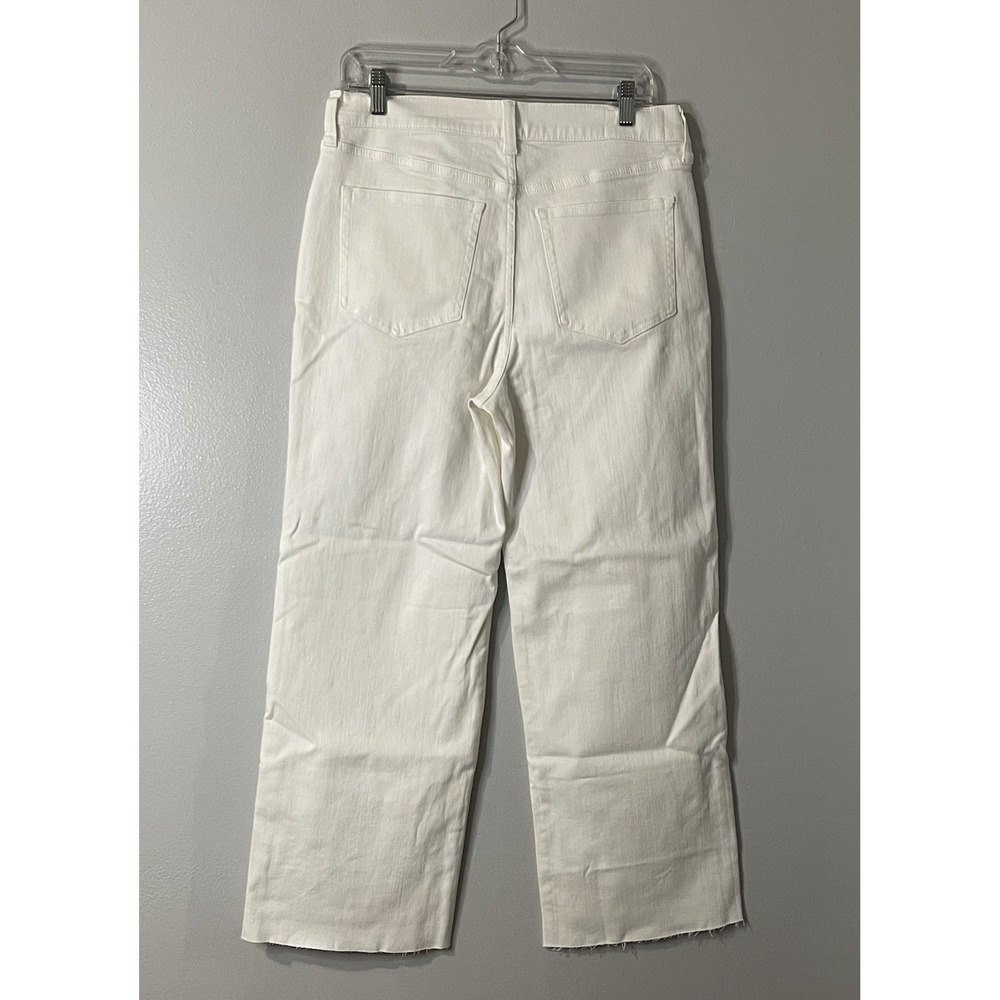J.CREW Slim-wide Jean Size 28 White NEW Coastal Casual Beach Summer Modern CH680 - Picture 5 of 16